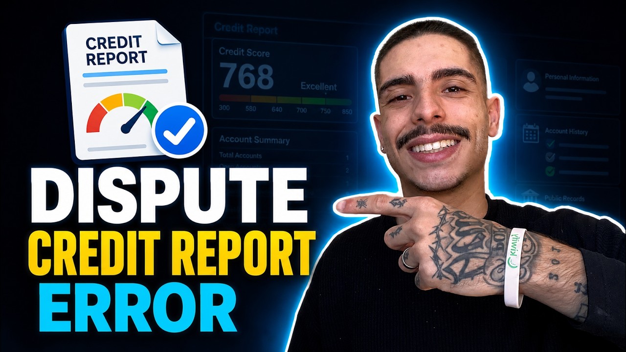 HOW TO DISPUTE A CREDIT REPORT ERROR ONLINE (STEP-BY-STEP GUIDE 2026)