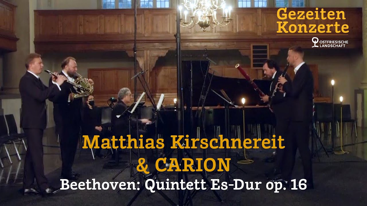 #Gezeiten_im_Wohnzimmer | Matthias Kirschnereit & CARION: Beethoven Quintett Es-Dur op. 16