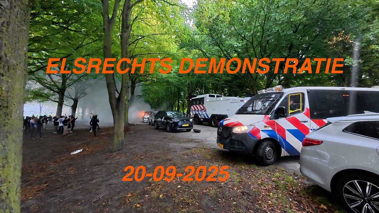 Nederland Elsrechts demonstratie Den-Haag, Malieveld | 20-09-2025
