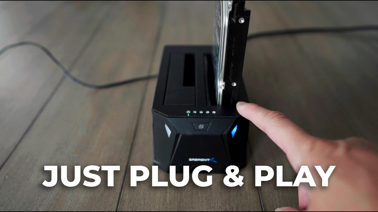 SABRENT USB 3.0 to SATA Dual Bay Hard Drive Docking Station | Quick review