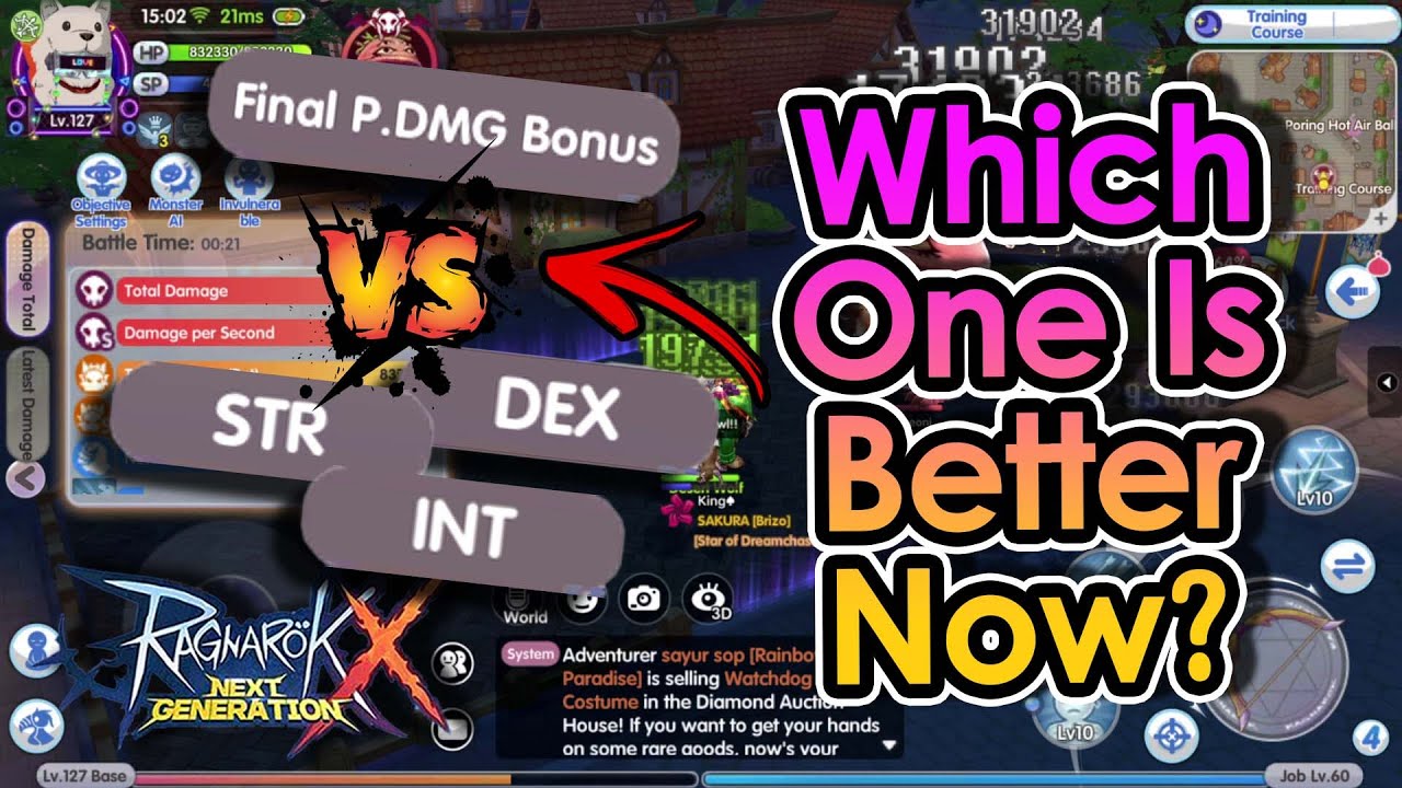 [ROX] Какая характеристика важнее? Финальный тест PDmg Bns и основной характеристики DPS на MVP |...