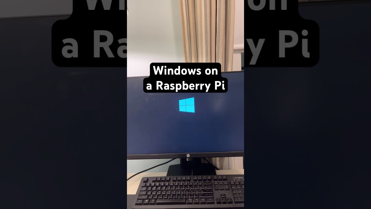 Установка Windows на Raspberry Pi #tech #techtok #pc #windows #linux #yaptech