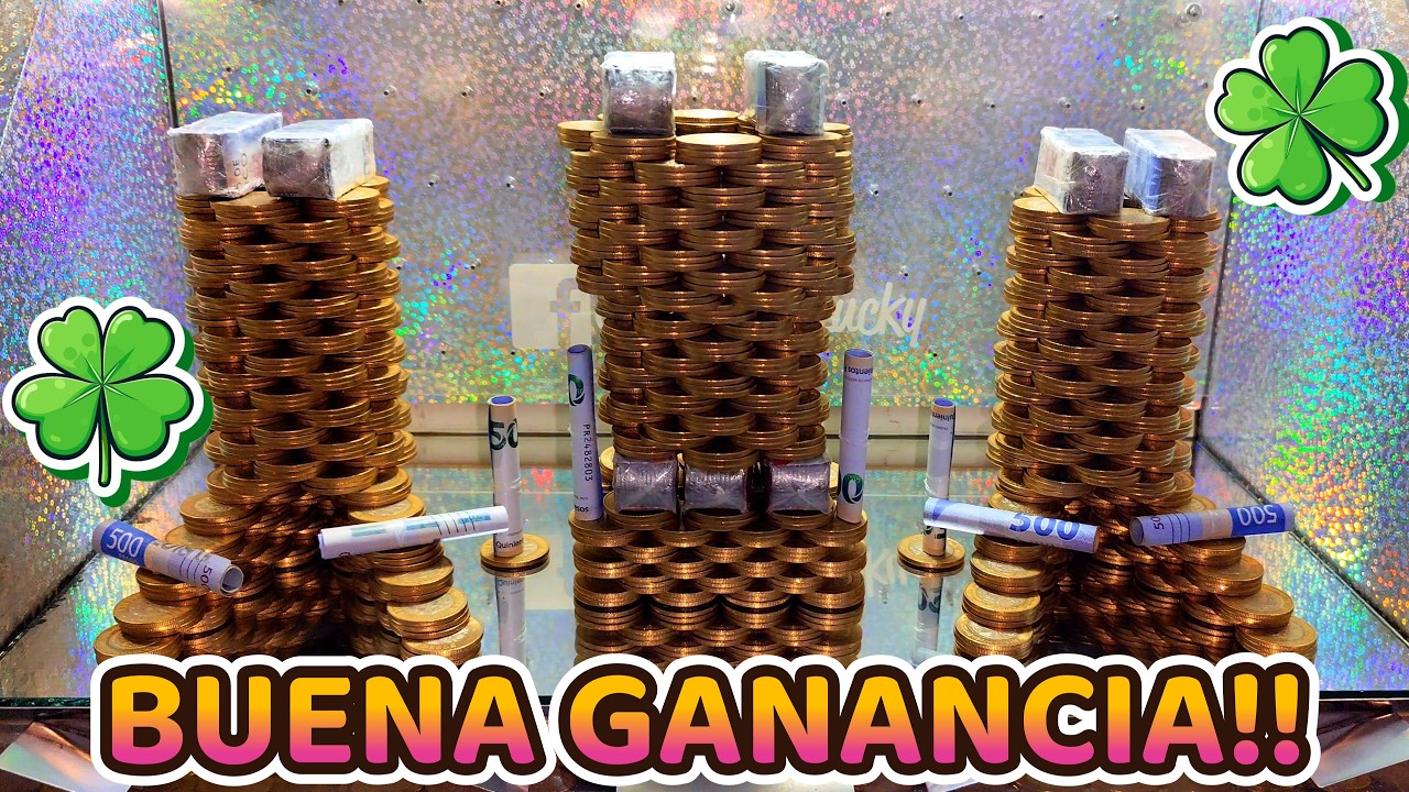 TODO PASÓ EN UN PARPADEO!!! MAQUINA DE $10 #dinero #foryou #slotmachine #money #parati #monedas
