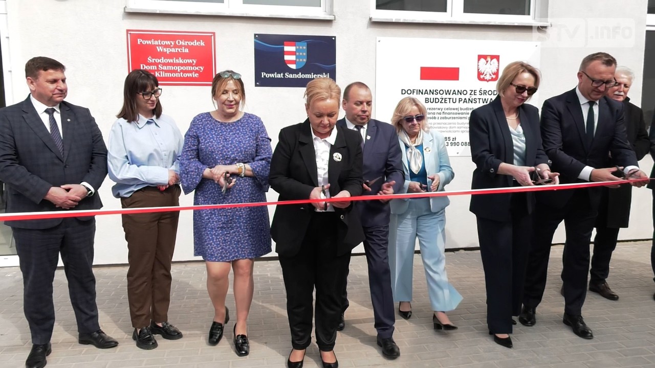 ŚDS w Klimontowie uroczyście otwarty. Uczestnicy mają rewelacyjne warunki