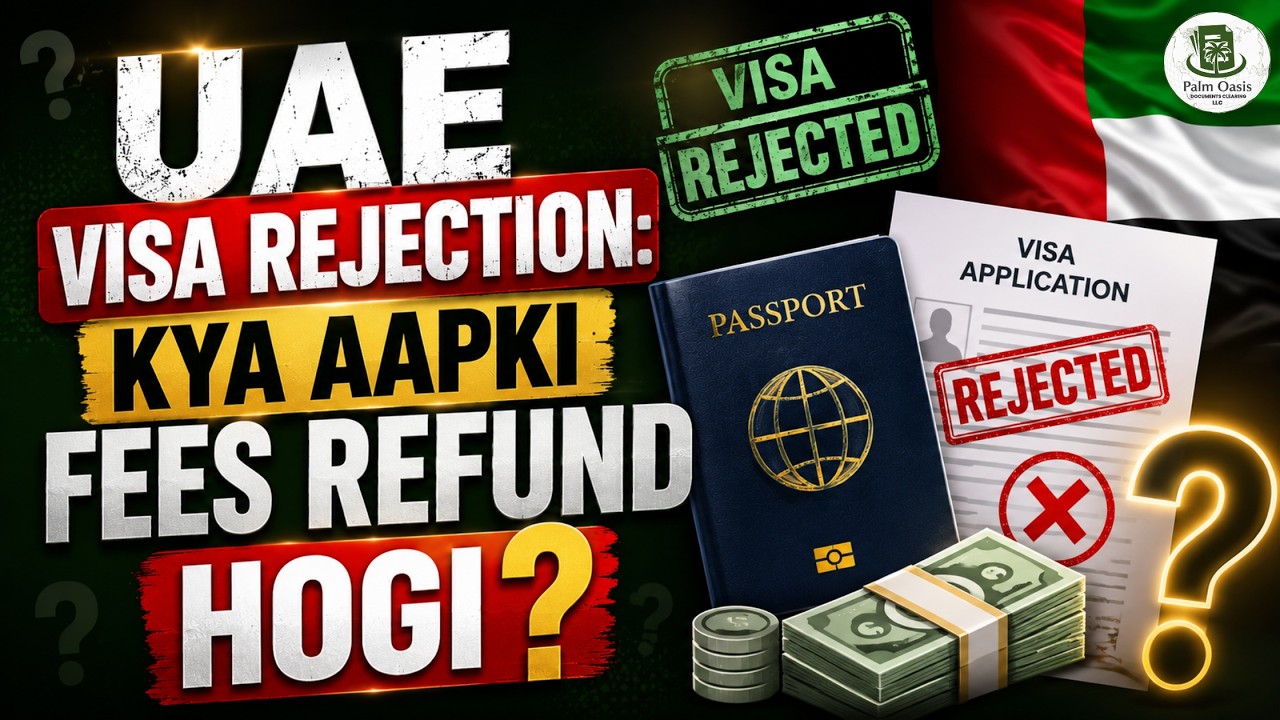 🇦🇪❓UAE Visa Rejection: Will Your Fees Be Refunded? | Complete Guide 2026