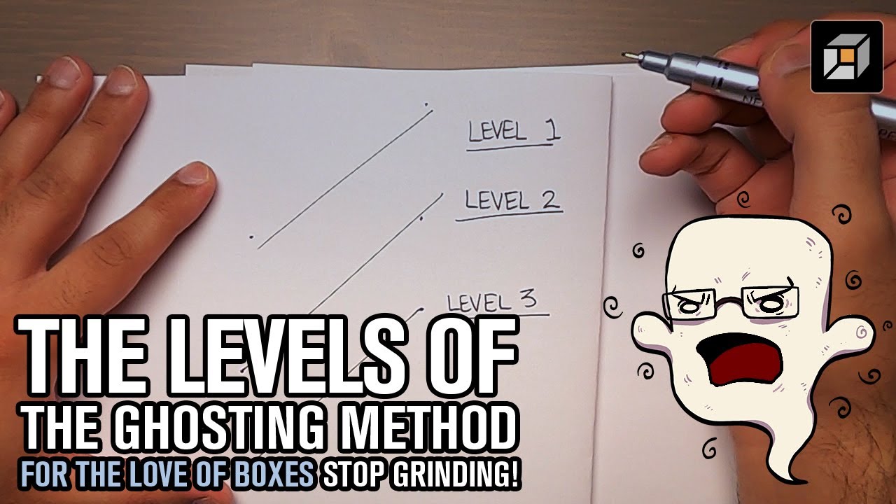 Drawabox Lesson 1: The Levels of the Ghosting Method