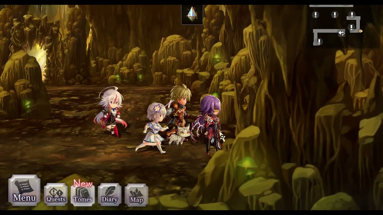 [Another Eden STEAM] taking the missed chest in the Swamp...