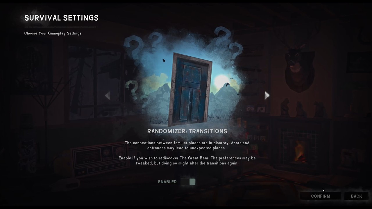 THE LONG DARK: Mod: Randomizer: Transitions