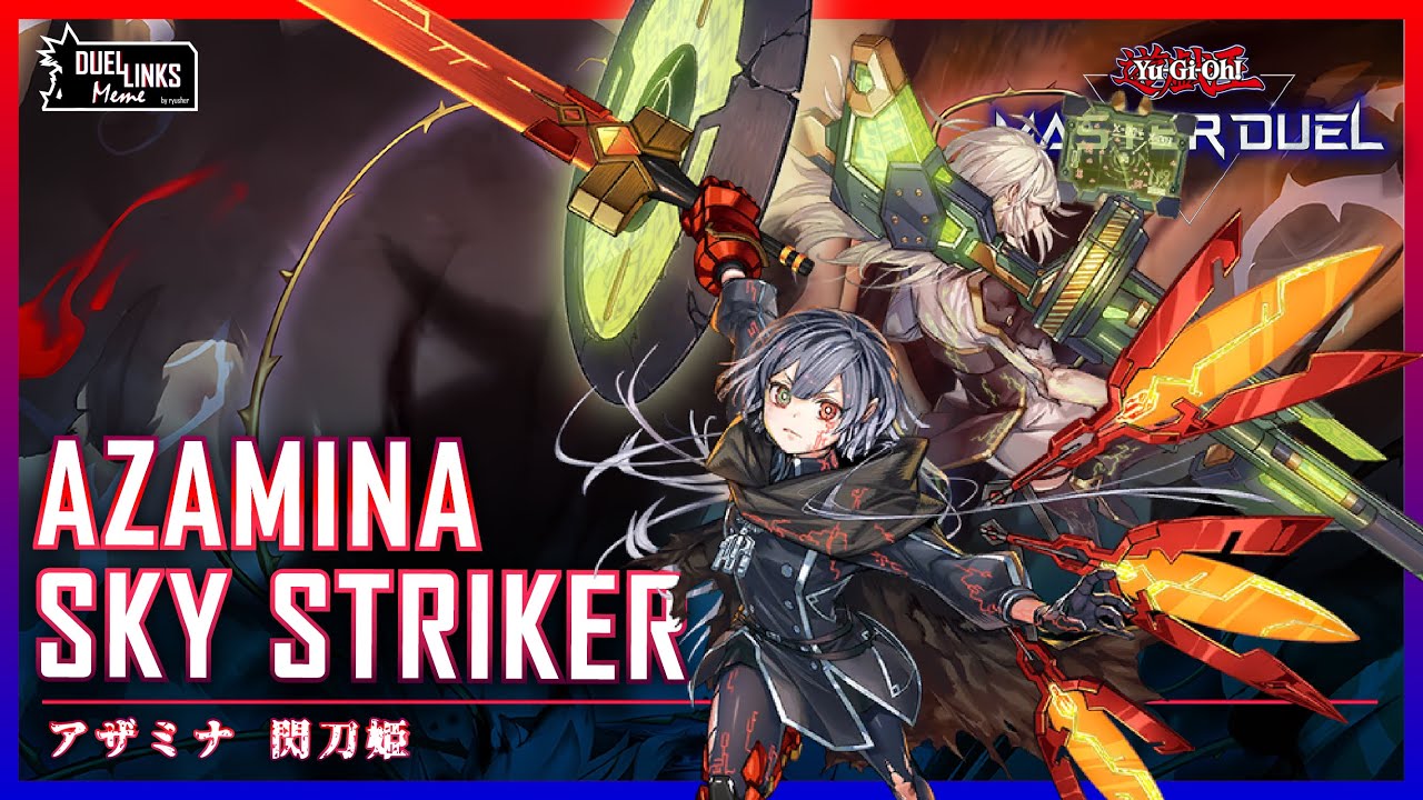 Azamina Sky Striker! Instant 3 Spells + Engage!  [Yu-Gi-Oh! Master Duel]