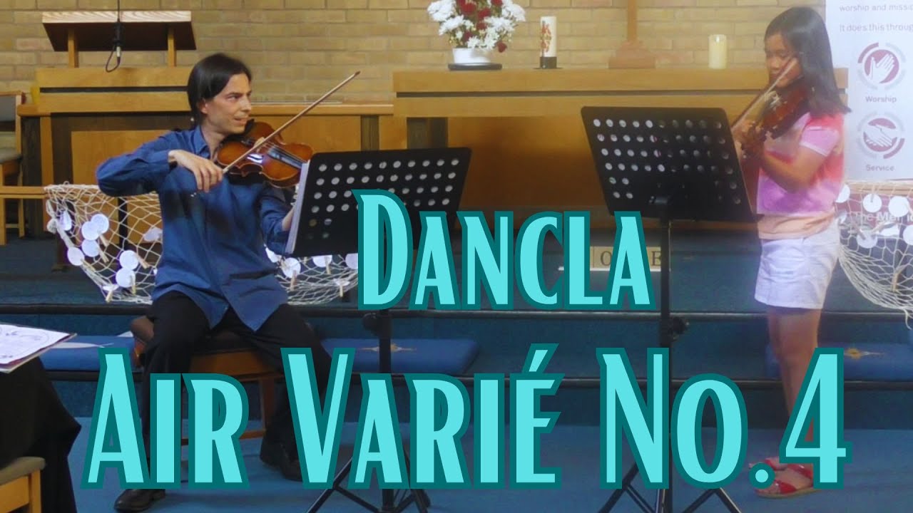 Dancla - 4th Air Varie (with a 2nd violin accompaniment)