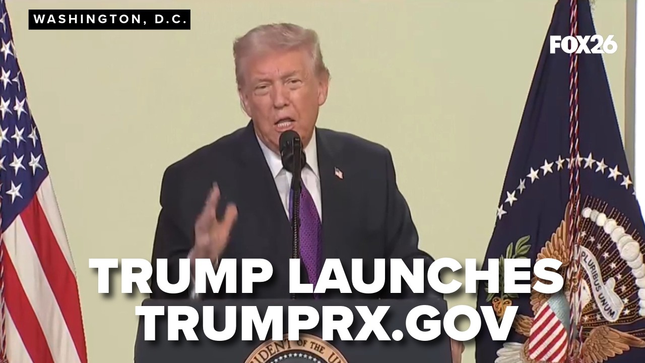 Trump to officially launch TrumpRX, offering affordable prescription drugs to Americans