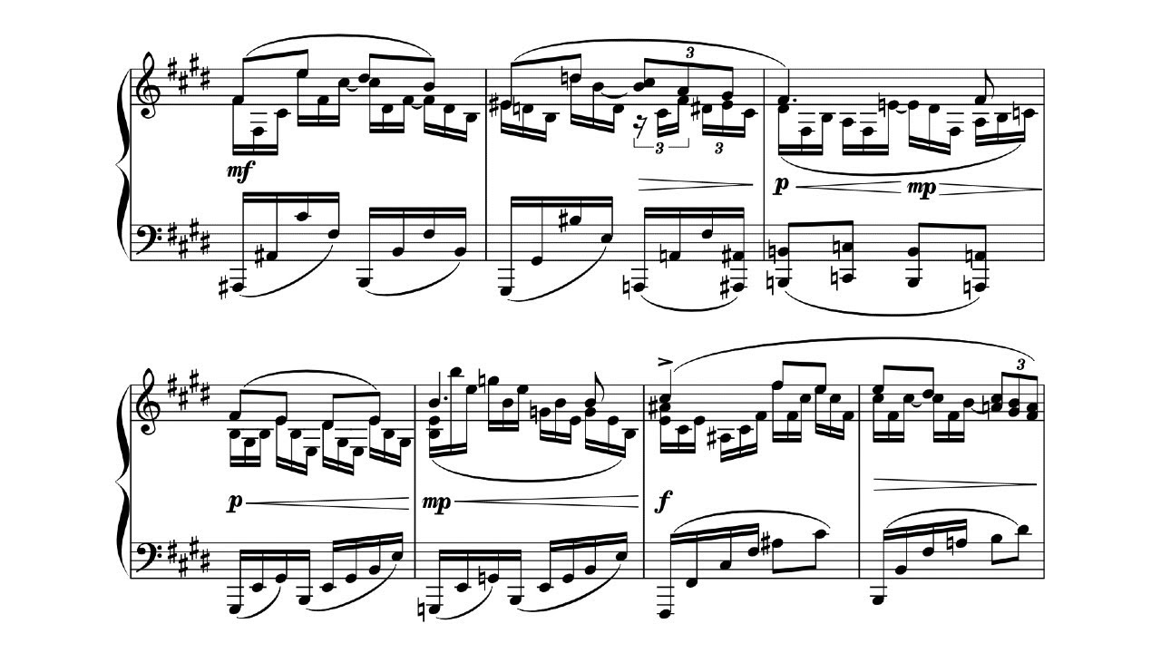 I wrote a Brahms intermezzo