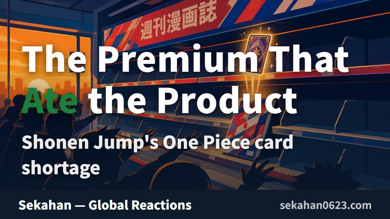 The One Piece Card That Sold Out a Magazine &mdash; Shonen Jump and the Premium That Ate the Product