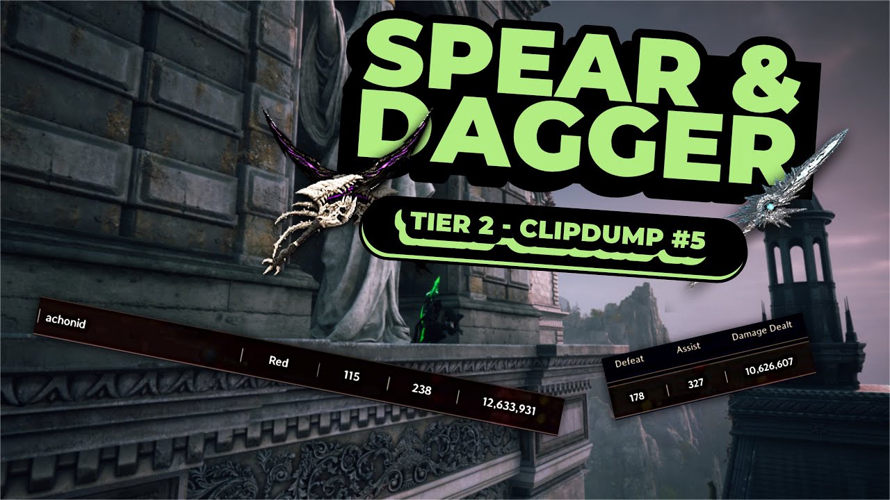 Throne and Liberty - Spear/Dagger T2 - clip dump - #5