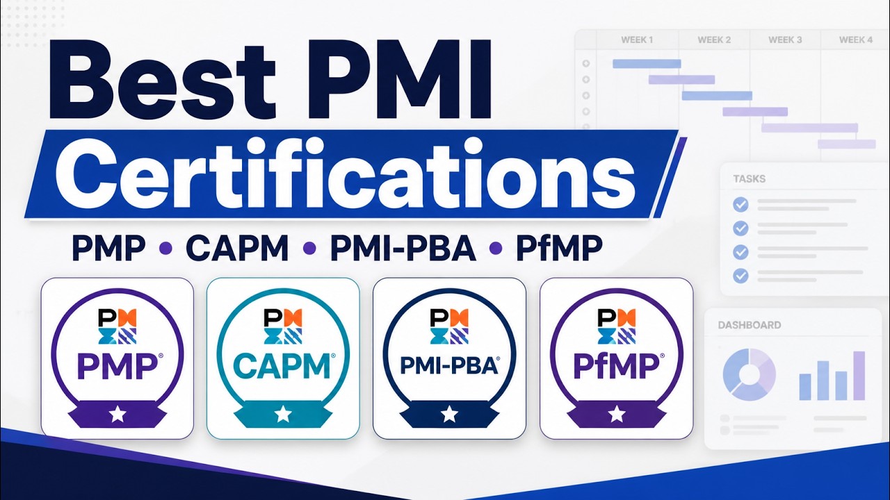 Лучшие сертификаты PMI для менеджеров проектов в 2026 году