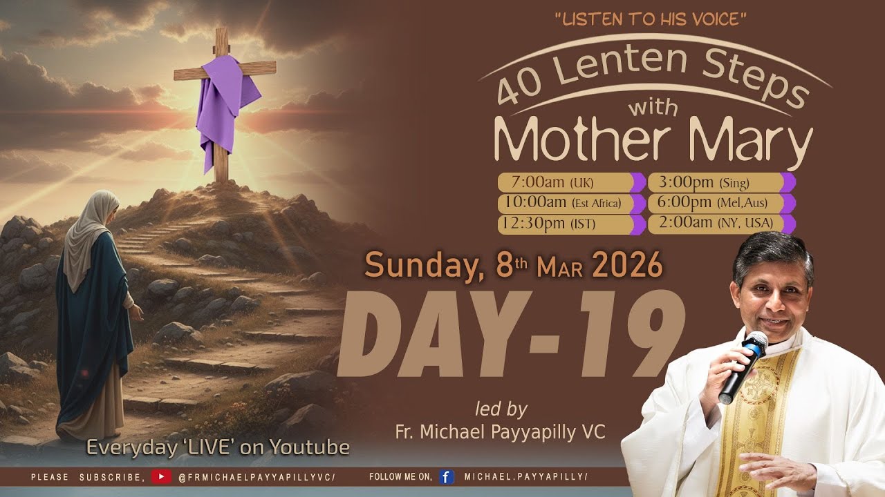 Listen to His Voice - 40 Lenten Steps with Mother Mary - Step 19