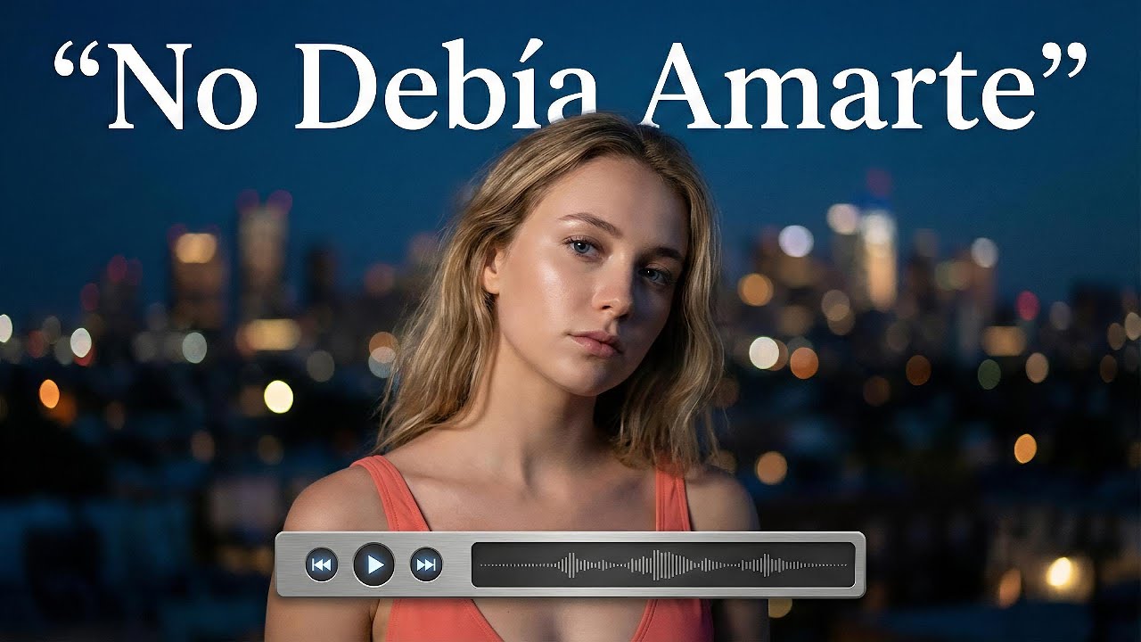 NO DEBÍA AMARTE | Una balada íntima sobre amar a quien no debía ser