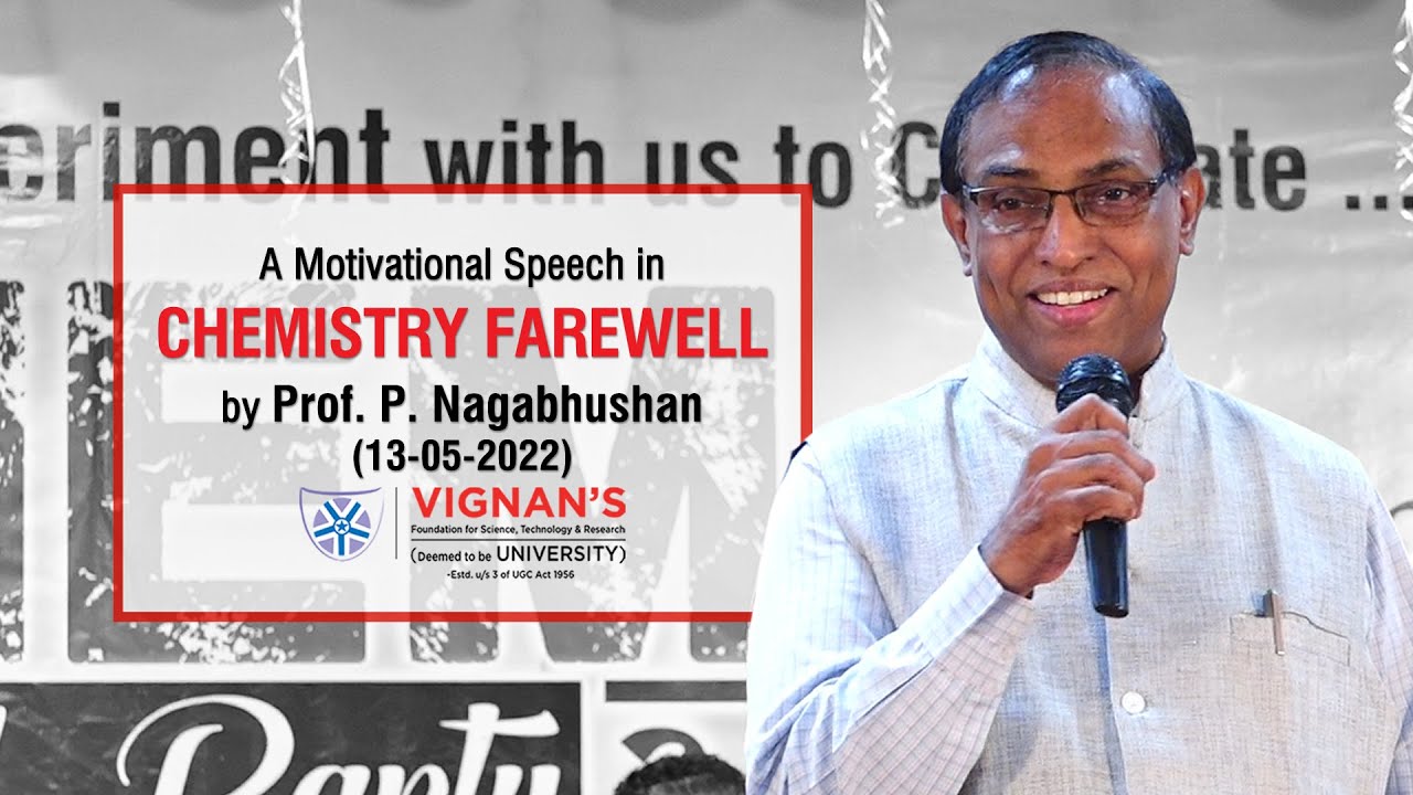 A Historic First Batch Farewell | Vignan’s University VC with Chemical Students 2023”
