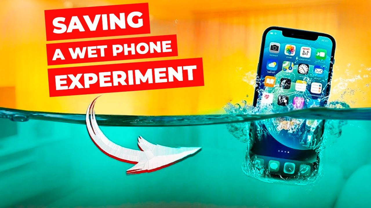 How to Save a Water-Damaged Phone (Experiment)