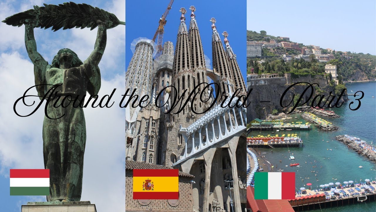 THREE COUNTRIES : CENTRAL EUROPE meets MEDITERRANEAN, My TRAVEL story.
