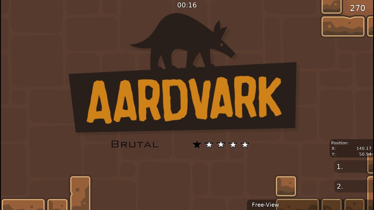DDNet ( Teeworlds ) – Aardvark (Brutal ★✰✰✰✰)
