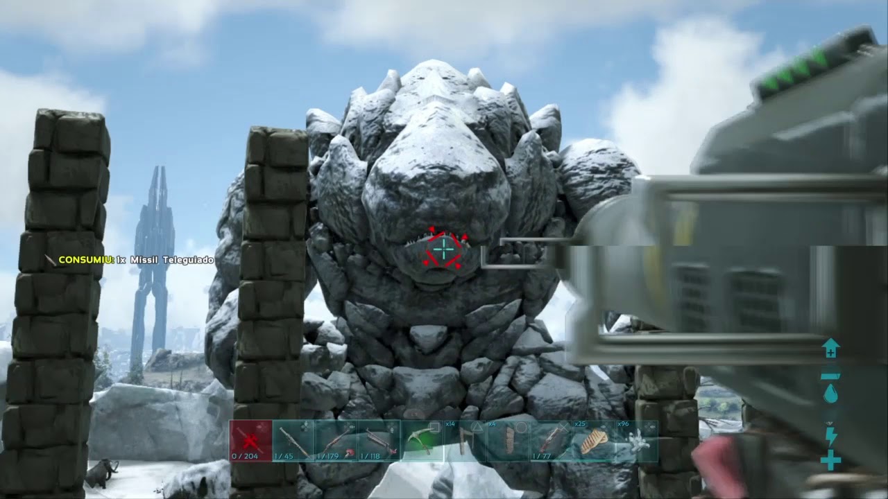 Ark Survival Evolved Valguero - Domando O Golem