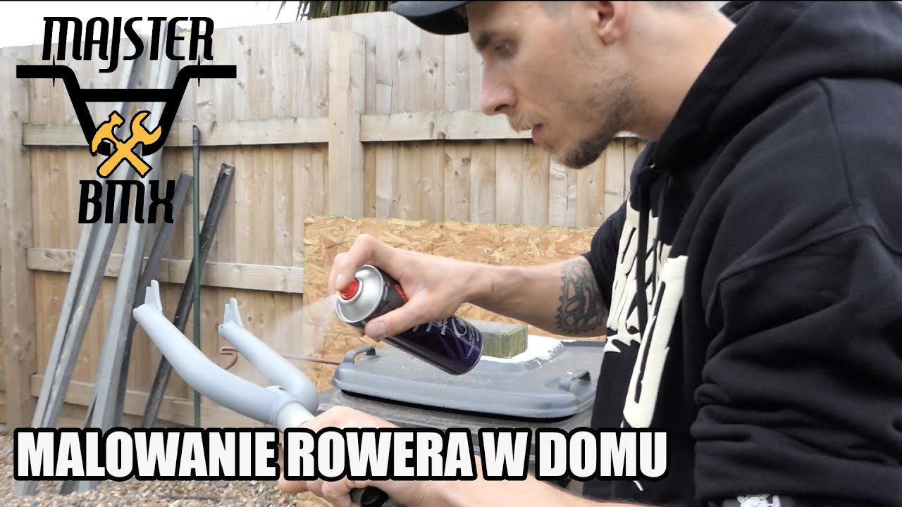 Jak pomalować samodzielnie swój rower w domu? - Majster BMX #3