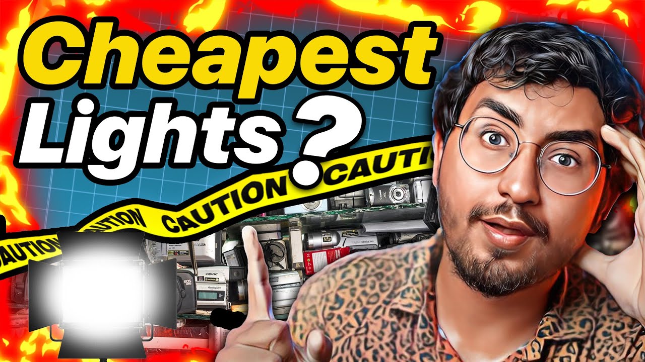 Chandni Chowk ki Camera Market! ₹20,000 Discount on Video Lights | Unboxing My Film School Lights