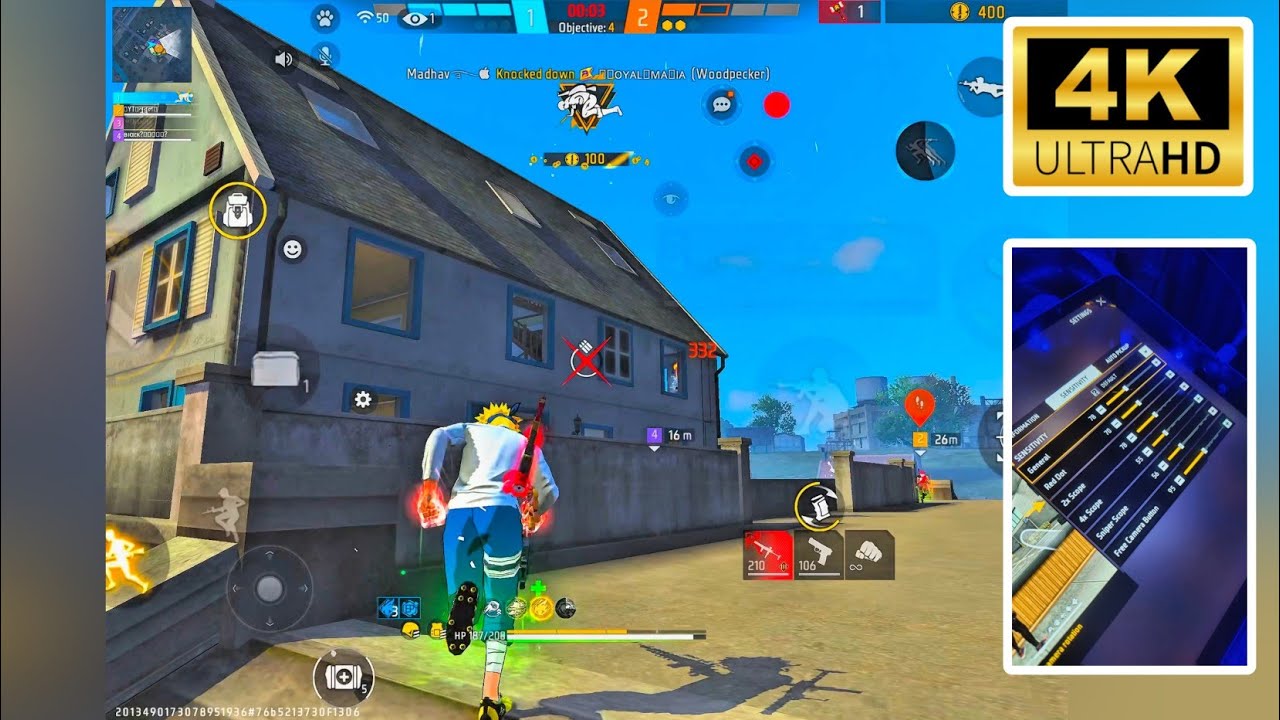 4K || Best Free Fire Sensitivity for Headshots on iPad 9th Gen! 🎯🔥