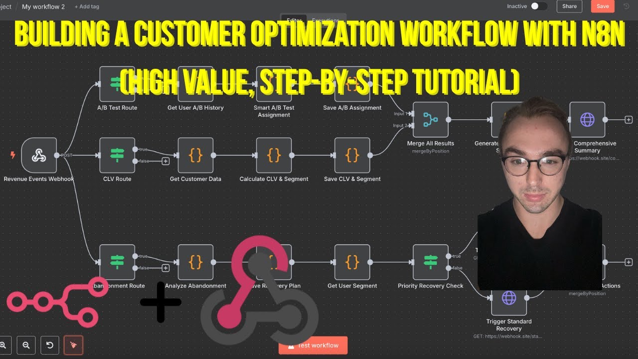 Building A Customer Optimization Workflow with n8n (High Value, Step-by-Step Tutorial)