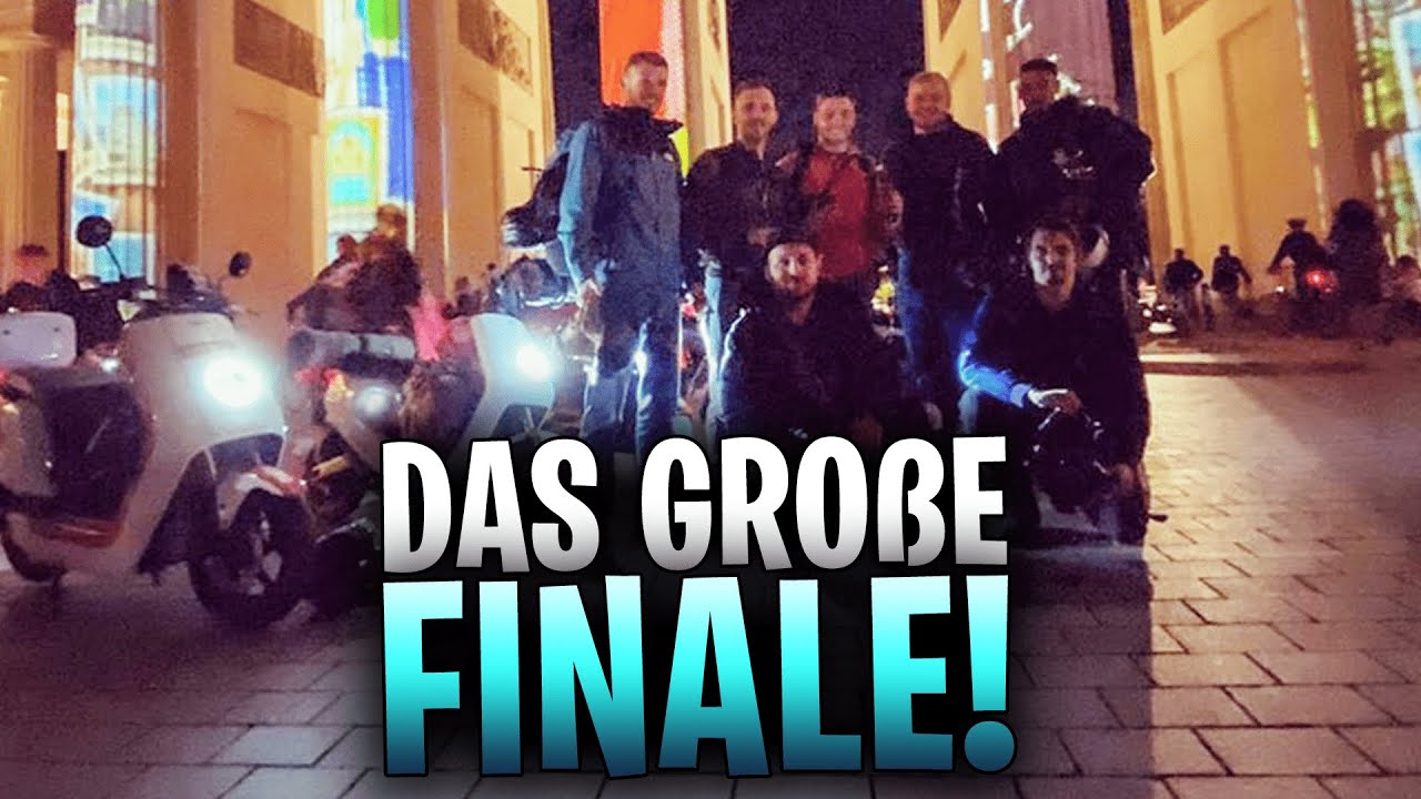 😍🏆Das Große BERLIN Finale! Rollertour Tag 3. | Highlights