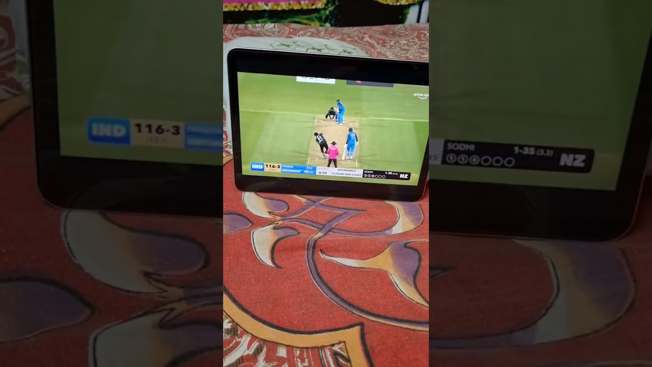 Live cricket on Amazon prime on Ipad #cricket #primevideo