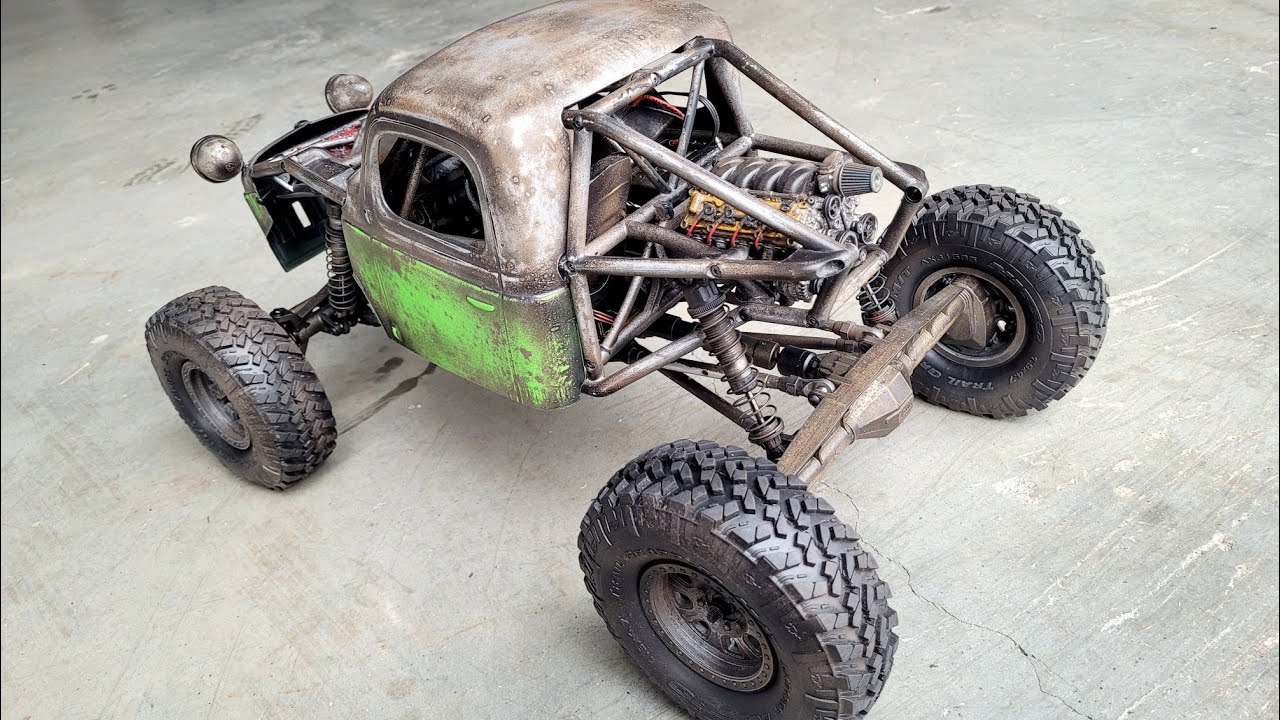 Axial Racing CAPRA Complete Time Lapsed Build. RC Animatronics By Danny Huynh Creations.