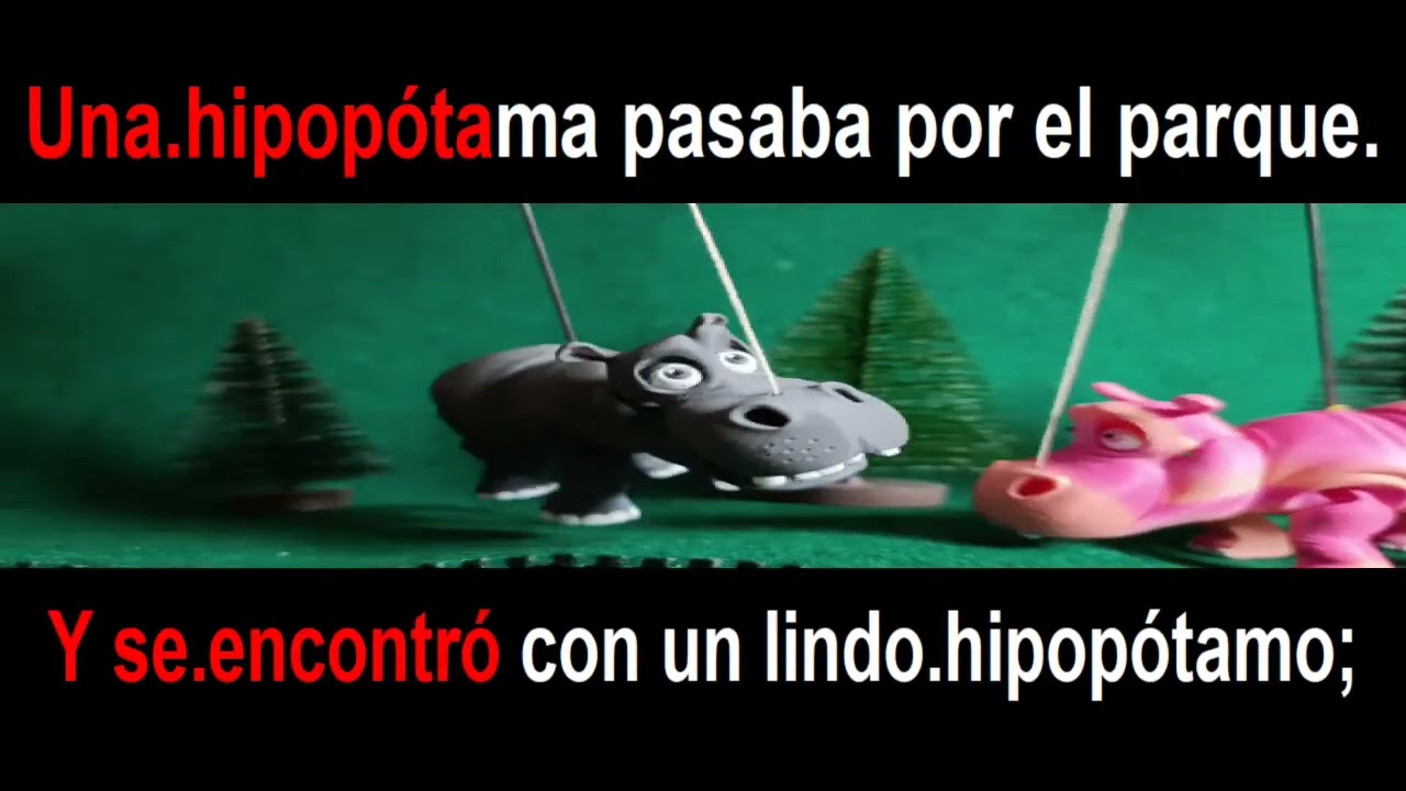 Una hipopótama. Canon
