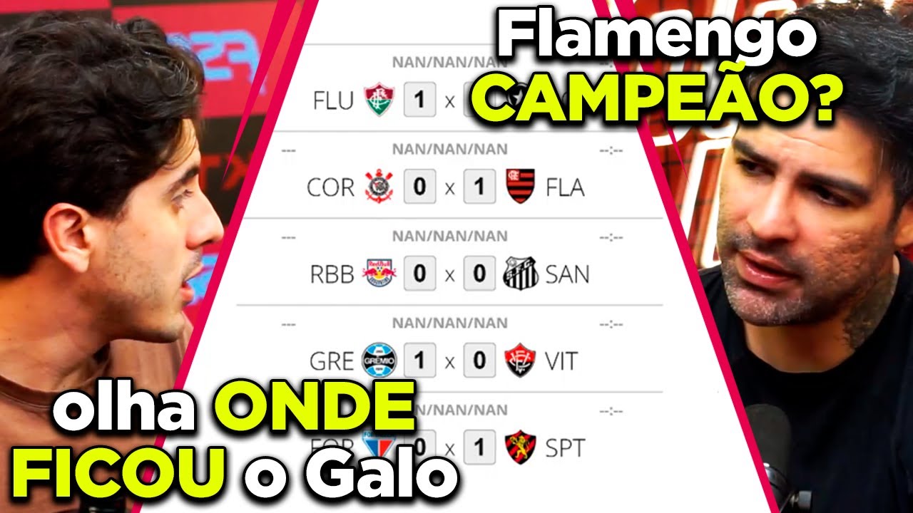 Simulando a RETA FINAL do BRASILEIRÃO