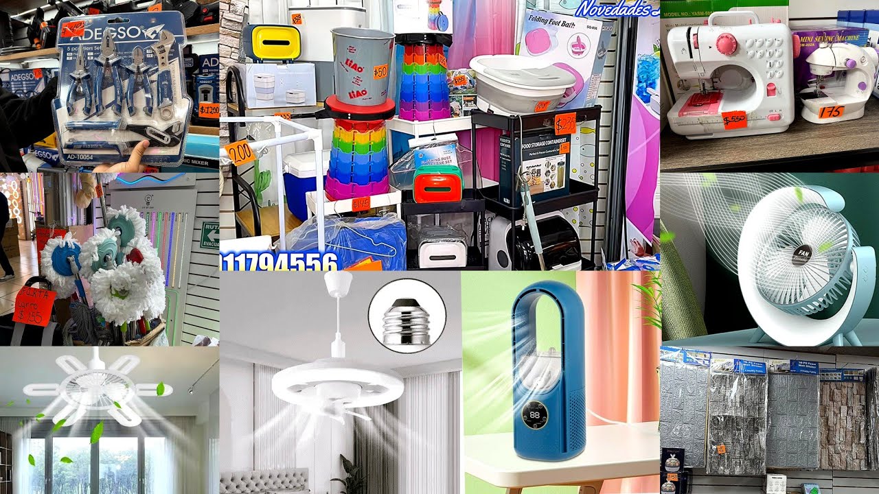 😱MAS ECONOMICO 🤔 Productos como en TEMU en la CDMX 😲 Ventiladores, Herramientas, Cocina, Hogar