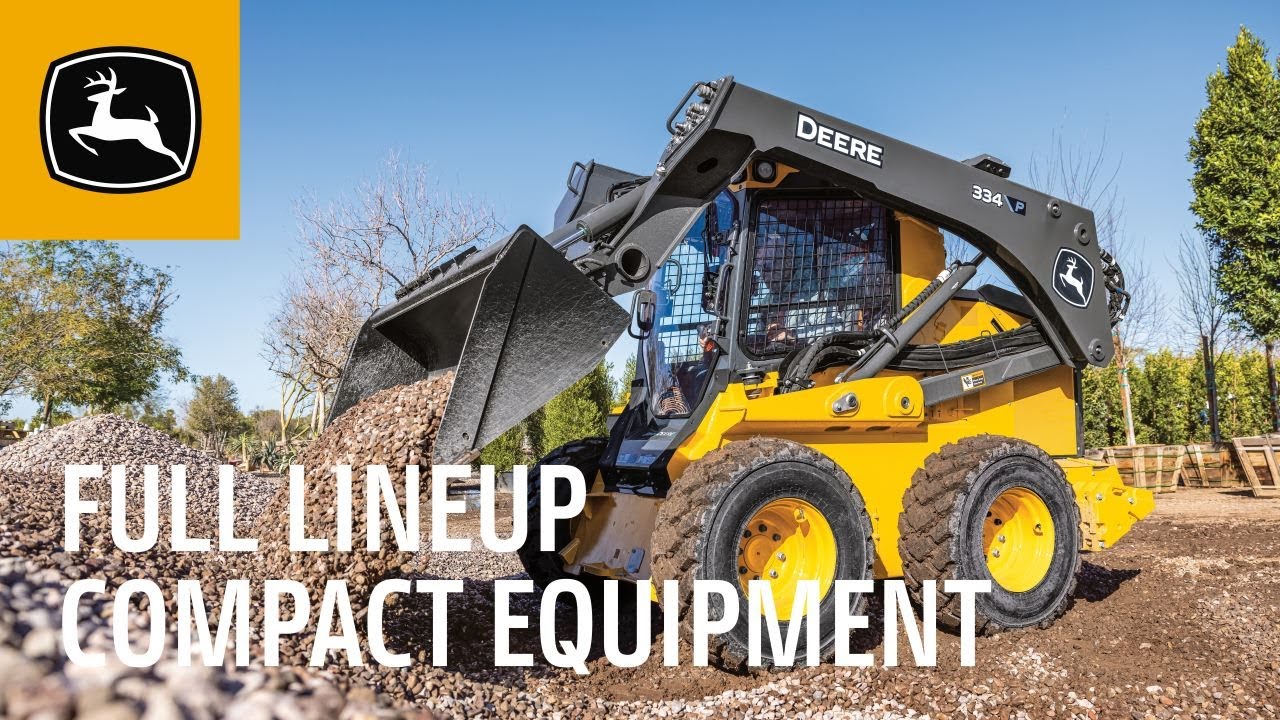 24 Compact Equipment Models | John Deere Construction