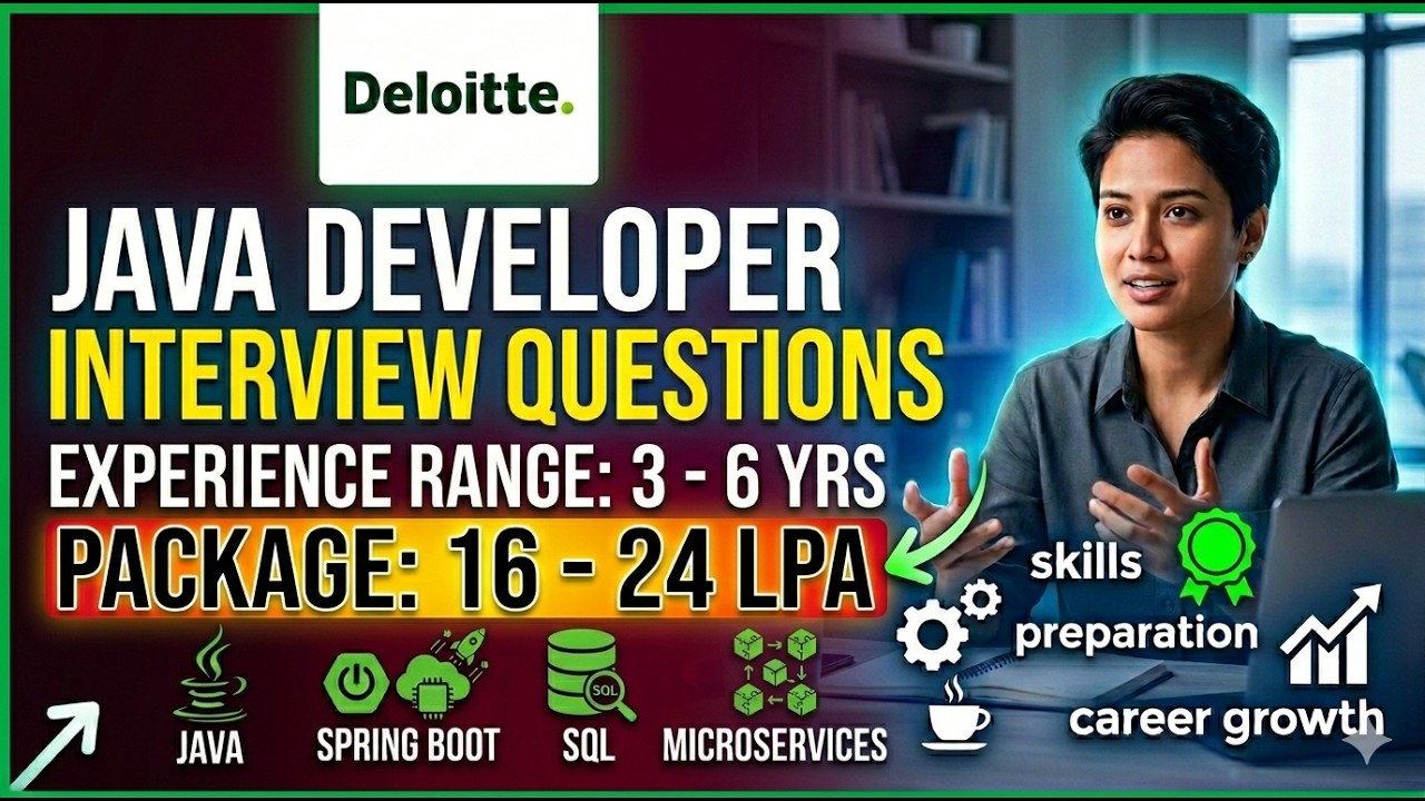 Вопросы для собеседования на позицию Java-разработчика в Deloitte | Опыт: 3&ndash;6 лет #работа #ваканс...