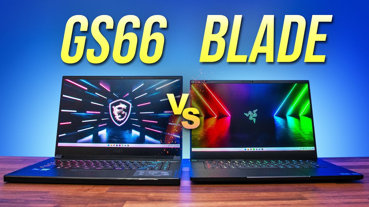 MSI GS66 vs Razer Blade 15 - Best Thin Gaming Laptop?