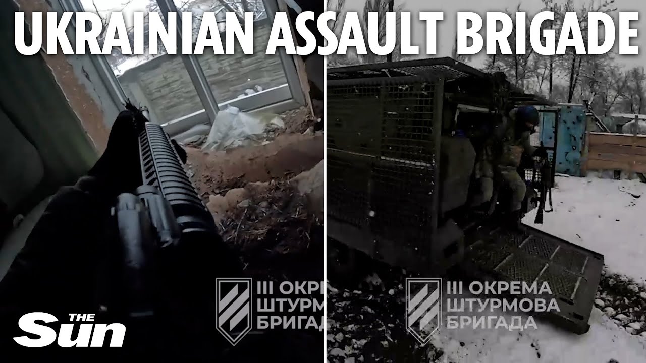 Inside Ukraine's desperate battle to defend Avdiivka before it fell to Putin in newly shared footage