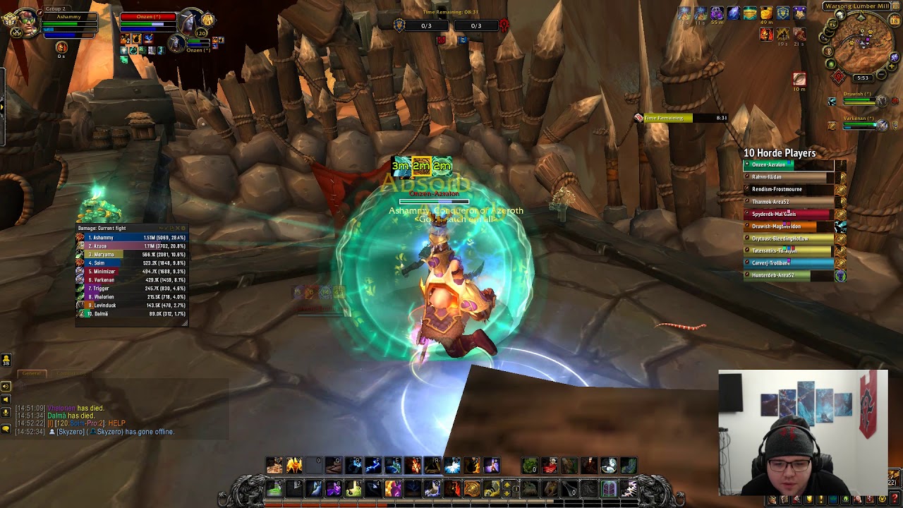 Fun caster - elemental shaman pvp 8.1.5