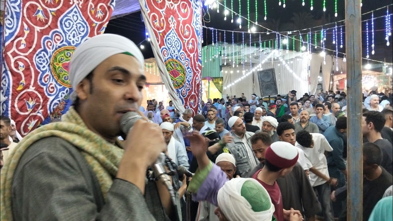 الشيخ محمد حماده واللي عاوز يشرب يا بدوي بيج على الريحه  مولد عم ابو المعاطي2025 تصوير حسام ابو فرح