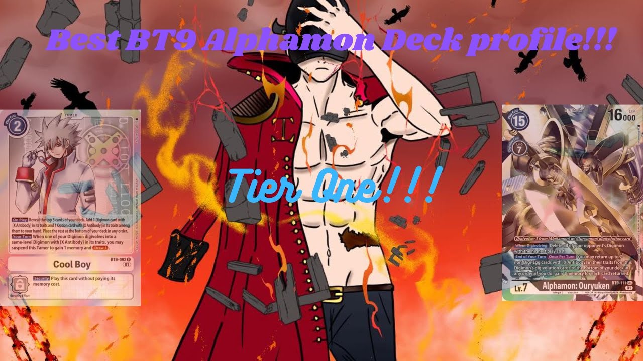 Best Bt9 Alphamon Deck profile