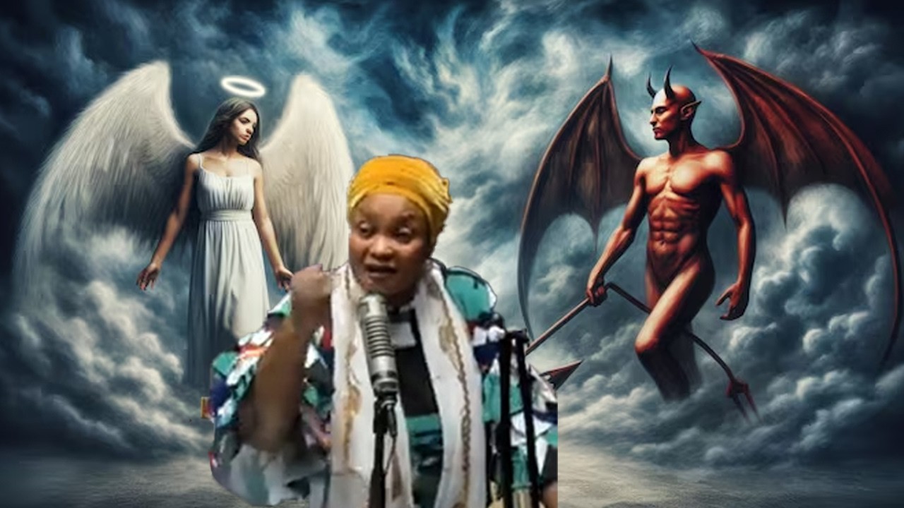 Wow: Ama Born Again is Deep spiritually: watch her