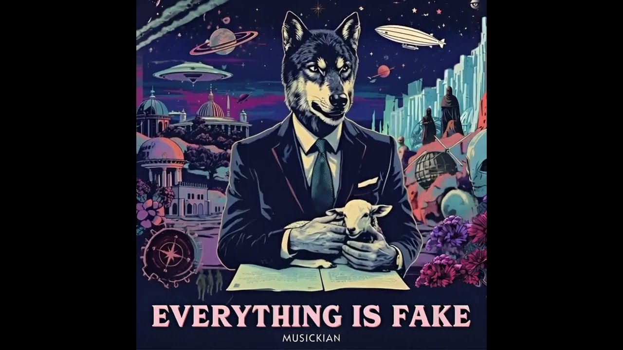 Everything is Fake &ndash; Official Animated Music Video | Musickian (2025)