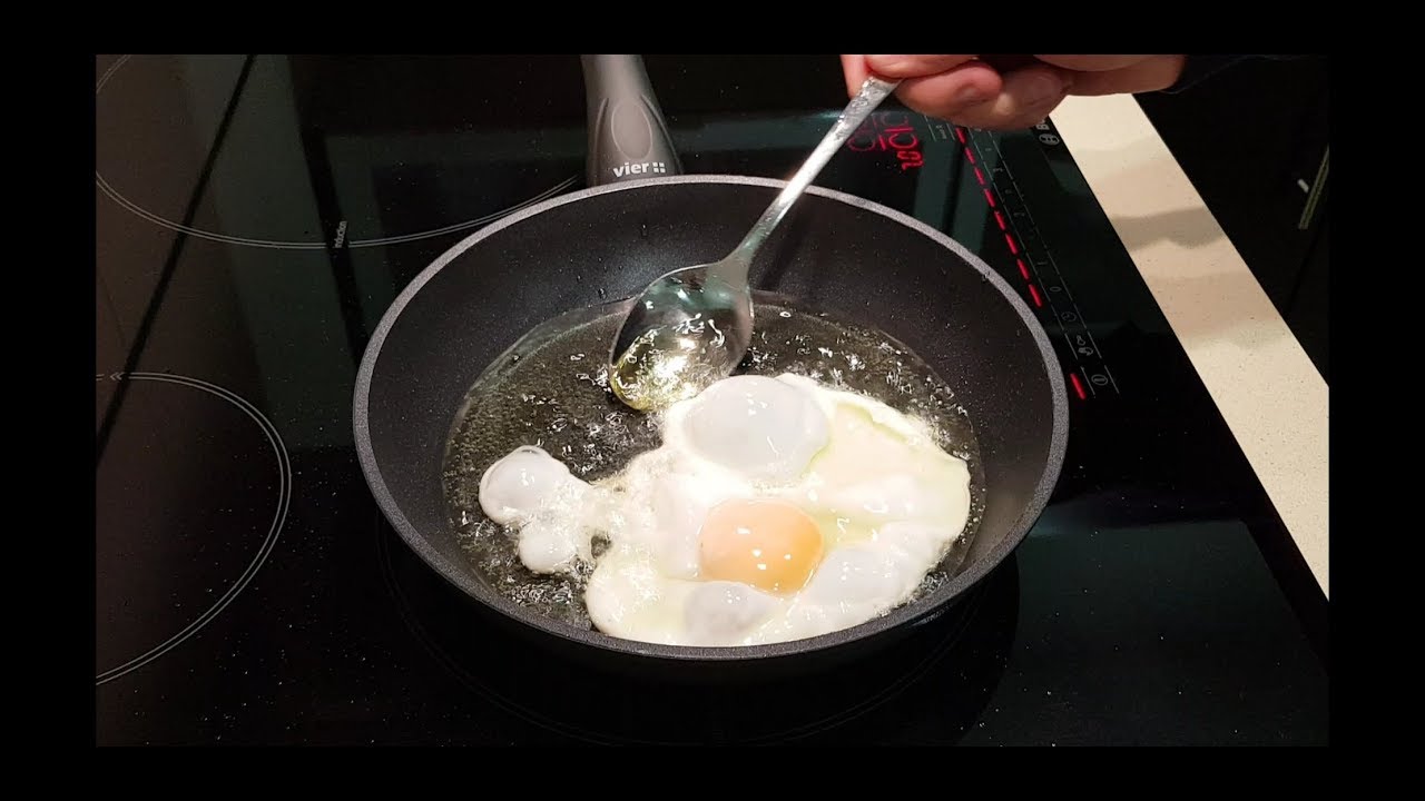 Cómo hacer un Huevo frito Perfecto. Huevos Fritos con Puntilla