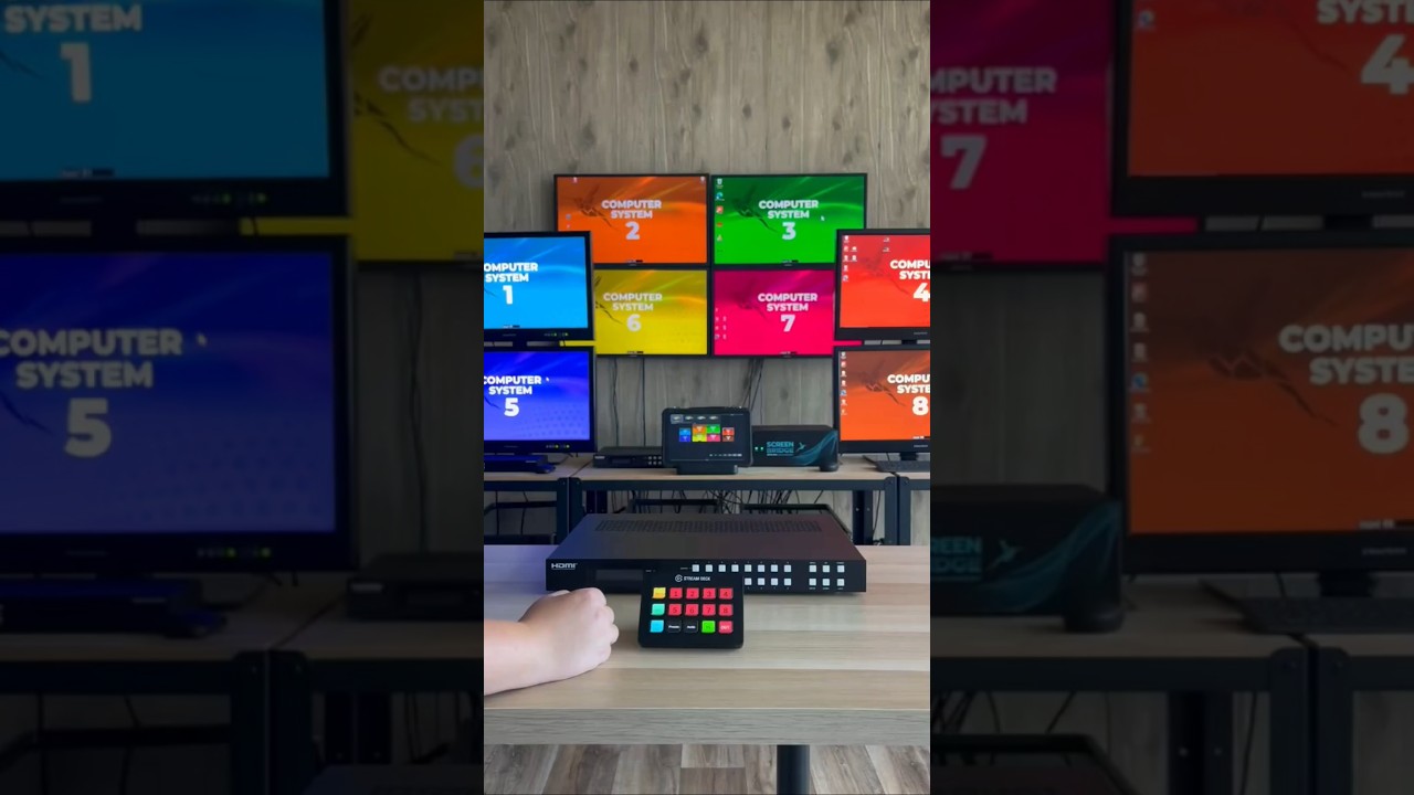 🚀  Ultimate control combo: OCTO Matrix + StreamDeck control your entire video system in seconds.