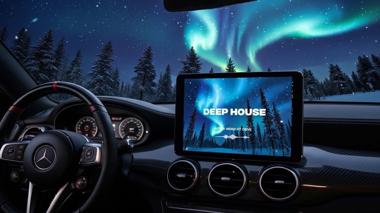 Night Drive Aesthetic 🌃 | Deep House Chillout for Focus & Night Flow