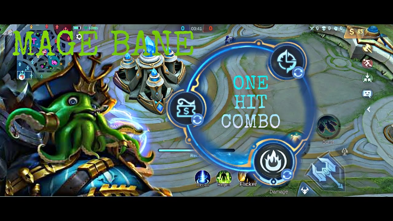 MAGE BANE NEW ITEM BUILD AND EMBLEM? ONE HIT COMBO!🔥