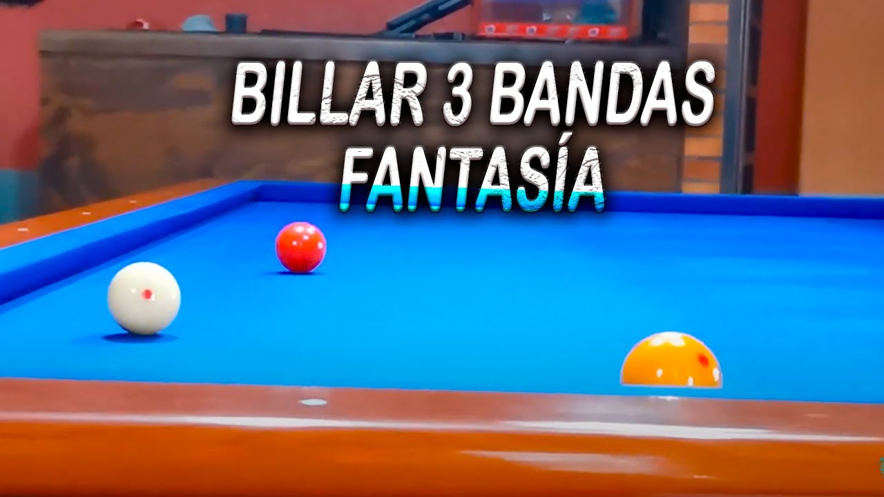 BILLAR a tres (3) Bandas CARAMBOLAS de Fantas&iacute;a Art&iacute;stico, Exhibici&oacute;n Jair Mar&iacute;n billard @TVdigital